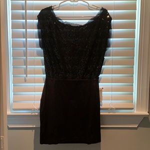 BCBGeneratiom sequin satin dress